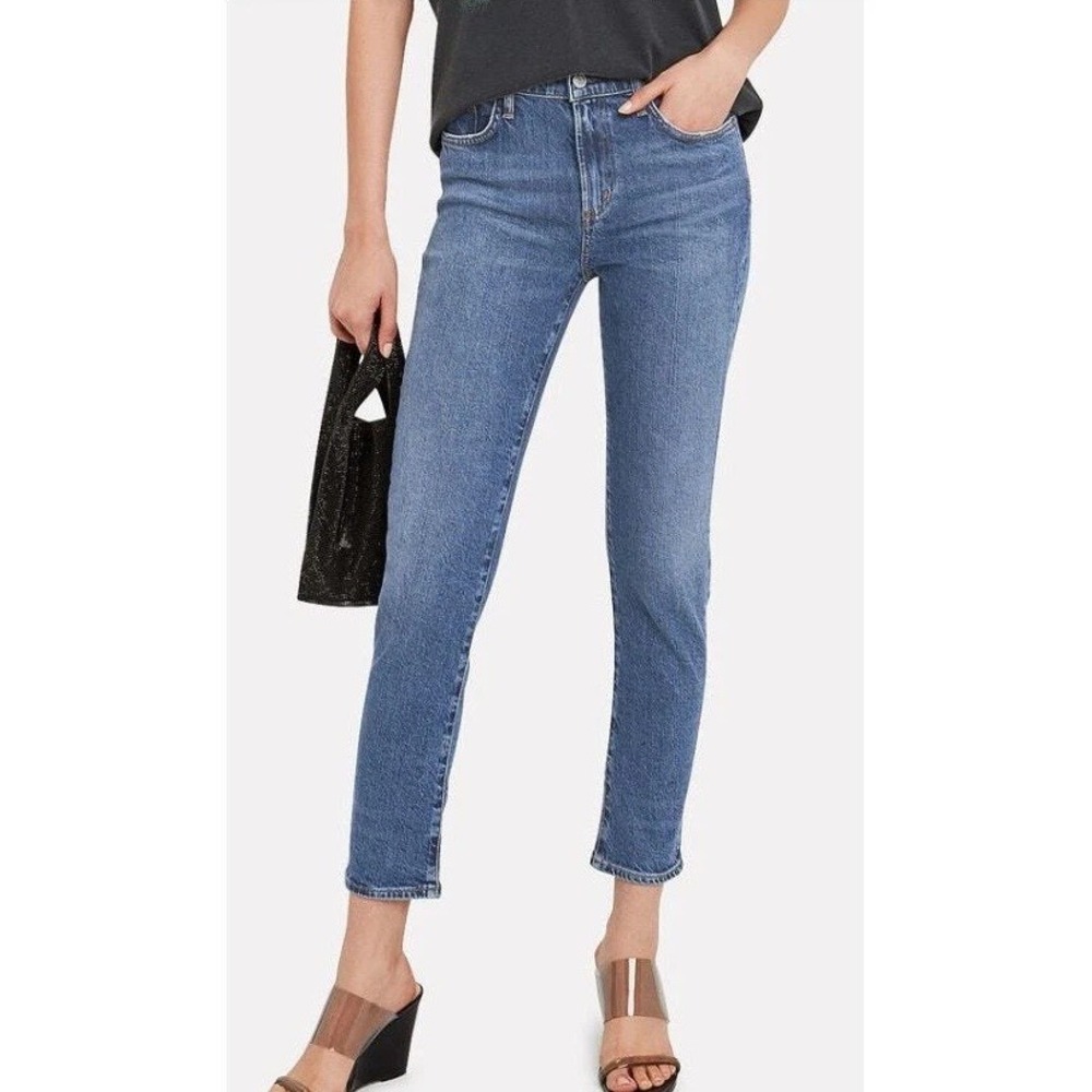 AGOLDE Toni Mid Rise Straight Leg Jeans Medium Wash Women's Size 29‎